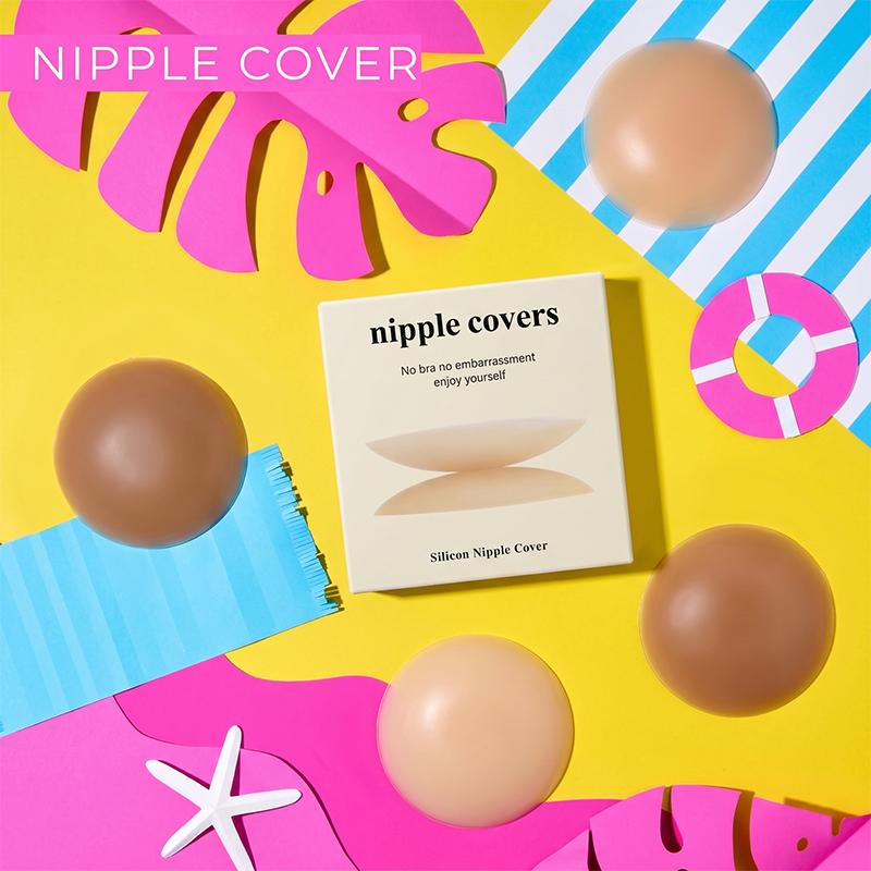 Strapless Bra Adhesive - 2-delige set onzichtbare zelfklevende tepelhoezen voor
