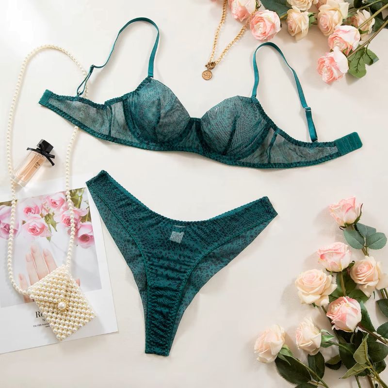 Sheer Mesh Bra - 2 stks/set Vrouw Lingerie Verzamelen Ultra