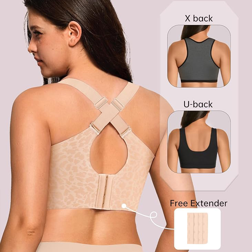Naadloze bh's met luipaardprin - Mastectomy Bra Pocket recensie en prijs