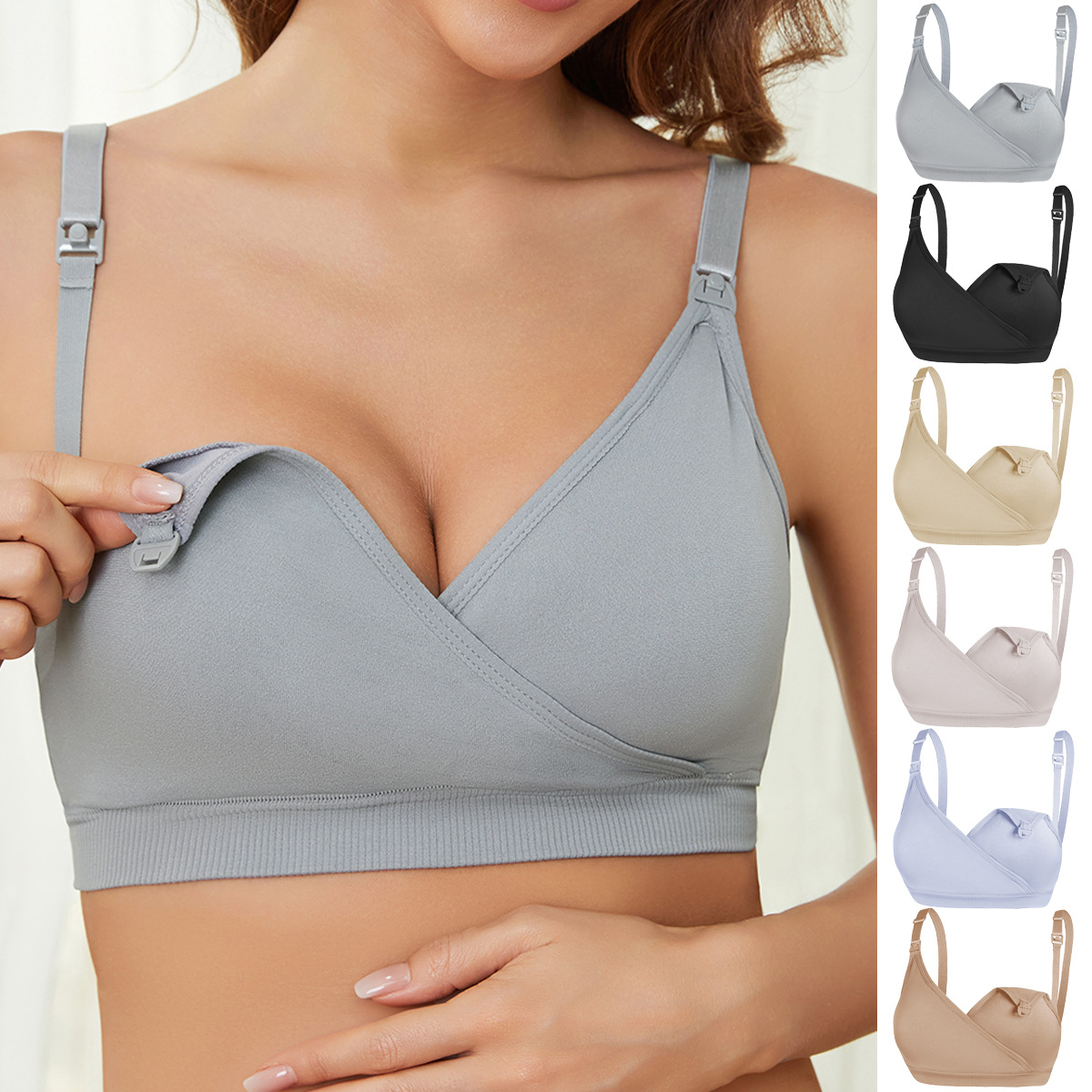 Draadvrije zwangerschapsvoedin - Nursing Bra Clip recensie en prijs