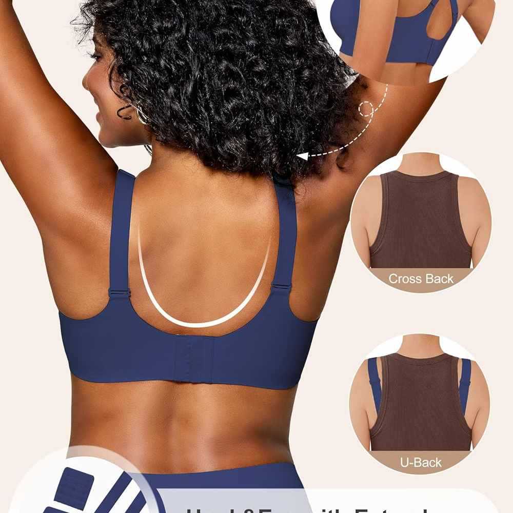 Naadloze, draadloze bh voor da - Plunge Bra Push Up recensie en prijs