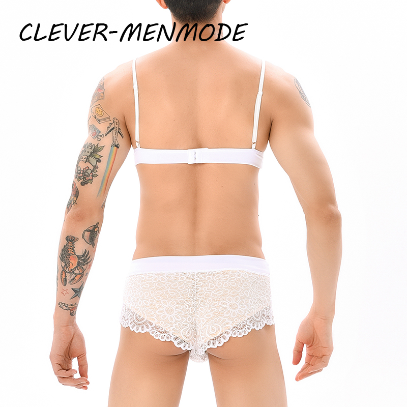 Mannen sexy crossdressing erot - Sheer Mesh Bra recensie en prijs